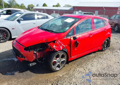 2015 Ford Fiesta St из США, поврежденный, VIN 3FADP4GX5FM148406